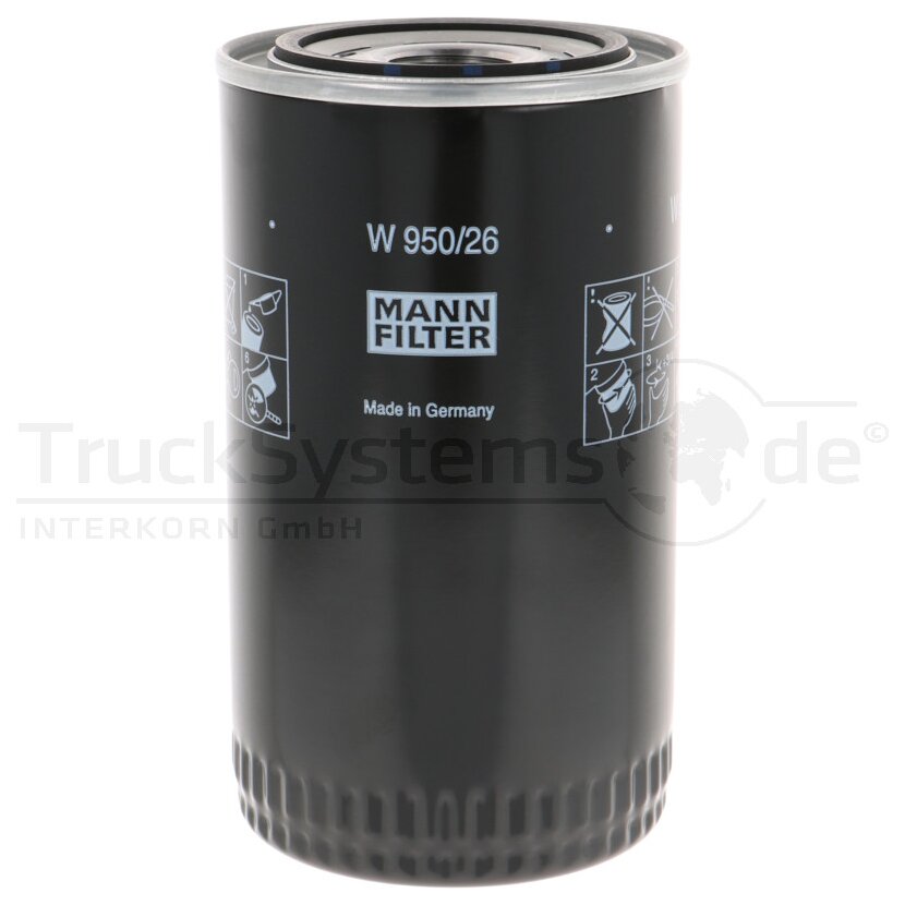 MANN-FILTER Ölfilter W 950/26 - W950/26 für 299 2242
