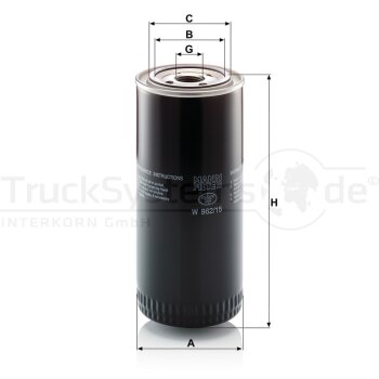 MANN-FILTER Hydraulikfilter, Automatikgetriebe W 962/15 -...