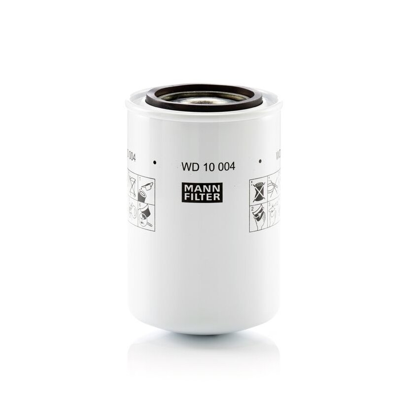 MANN-FILTER Filter, Arbeitshydraulik WD 10 004 - WD10004 für 14524170