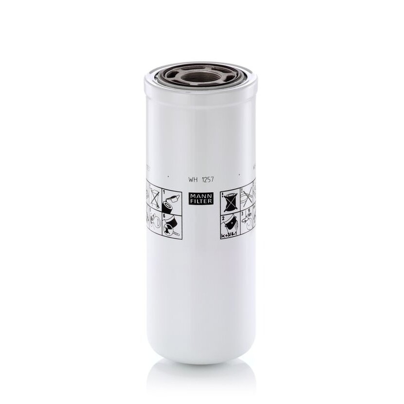 MANN-FILTER Filter, Arbeitshydraulik WH 1257 - WH1257 für 9576P163425