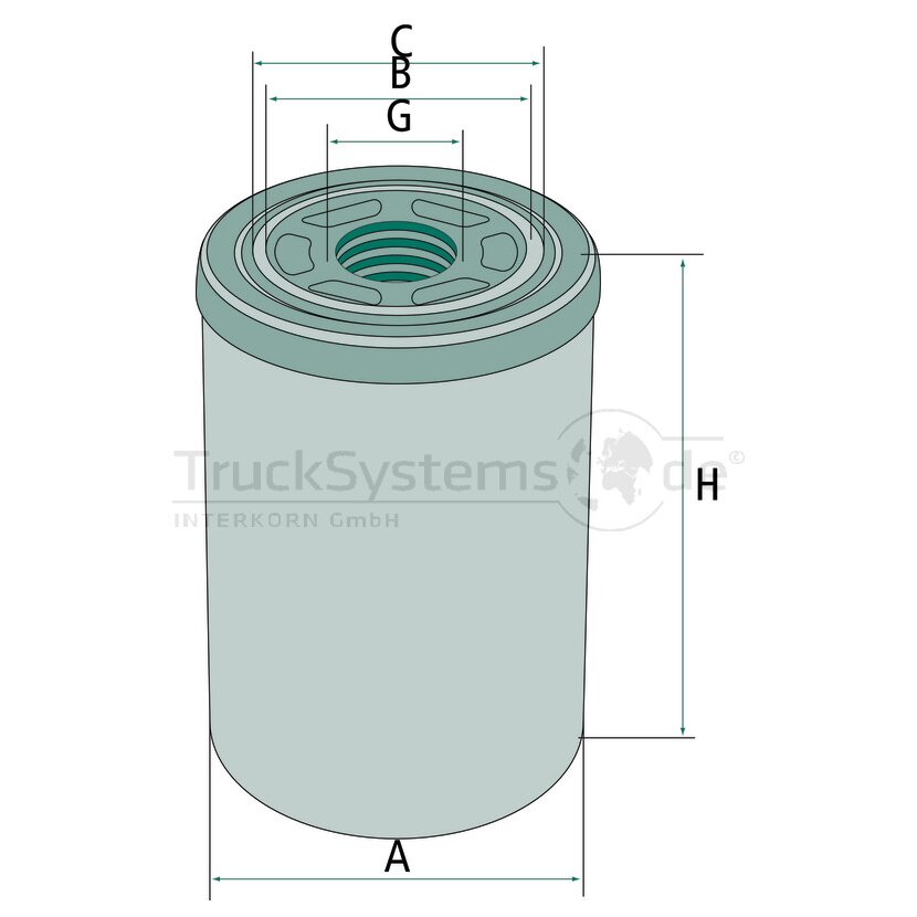 MANN-FILTER Filter, Arbeitshydraulik WH 1257 - WH1257 für 9576P163425