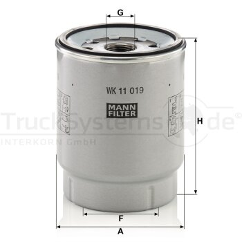 MANN-FILTER Kraftstofffilter WK 11 019 z - WK11019z...