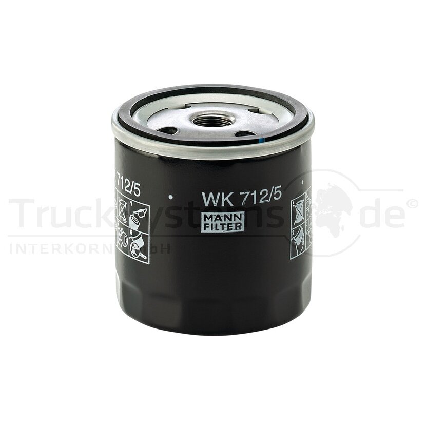 MANN-FILTER Kraftstofffilter WK 712/5 - WK712/5 für 36.12501-0002