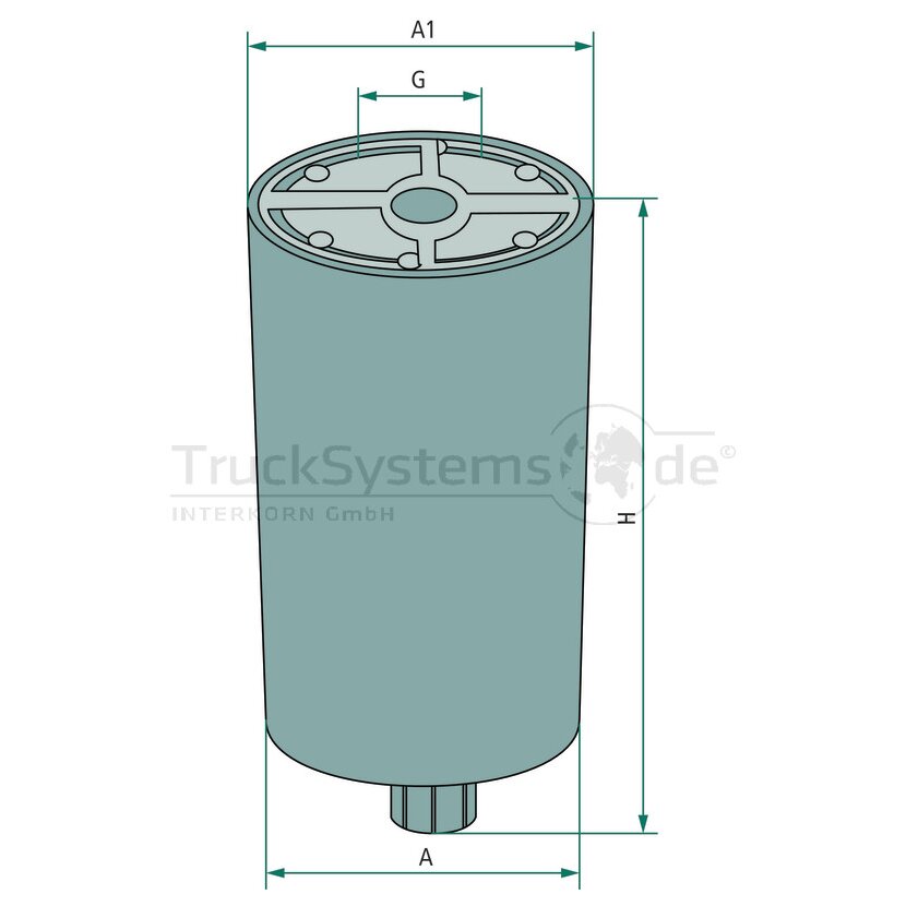 MANN-FILTER Kraftstofffilter WK 716/2 x - WK716/2x für 71104220