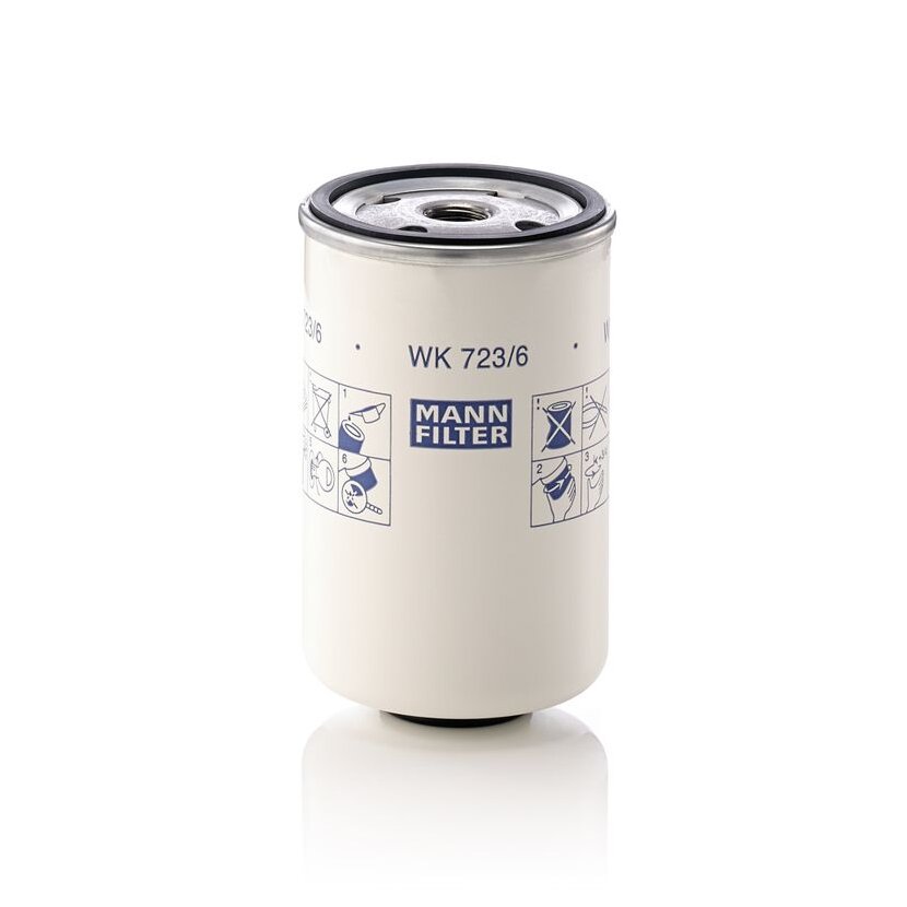MANN-FILTER Kraftstofffilter WK 723/6 - WK723/6 für 11998954