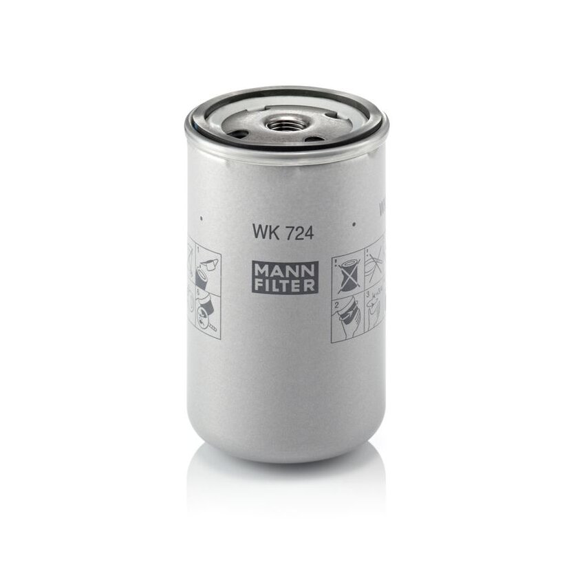 MANN-FILTER Kraftstofffilter WK 724 - WK724 für 190 0953
