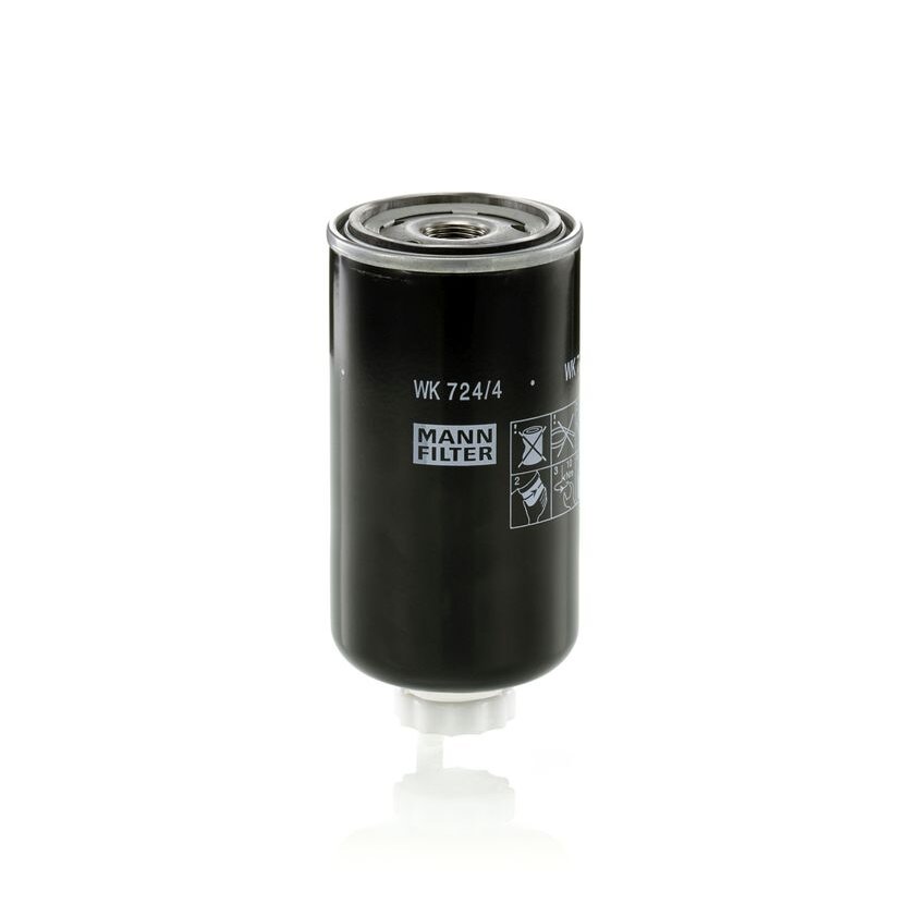 MANN-FILTER Kraftstofffilter WK 724/4 - WK724/4 für 11713240