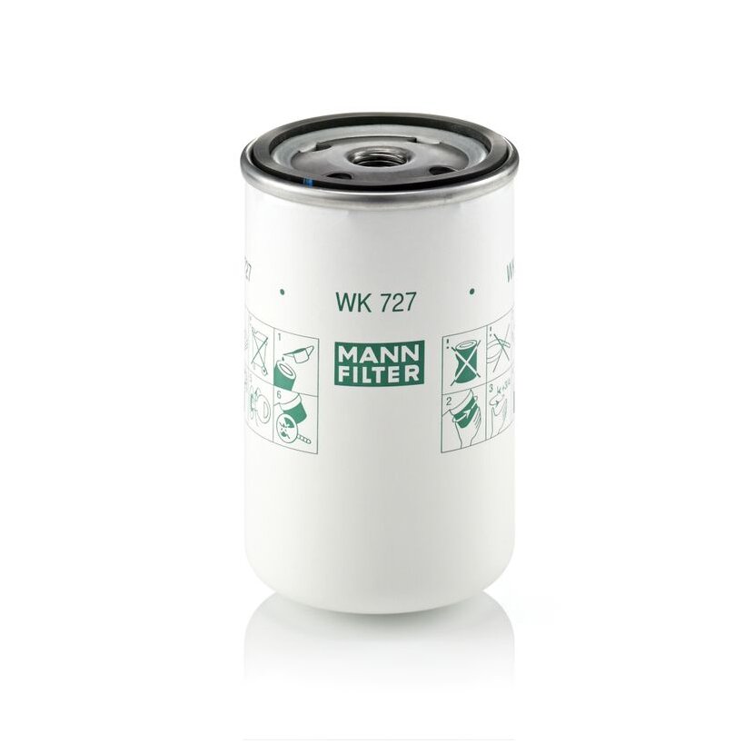 MANN-FILTER Kraftstofffilter WK 727 - WK727 für 504113074