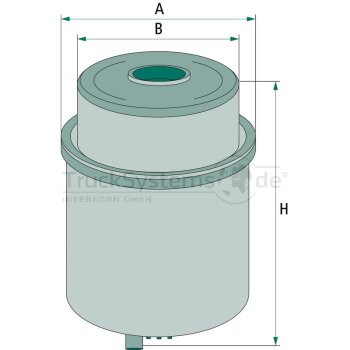 MANN-FILTER Kraftstofffilter WK 8126 - WK8126 für...
