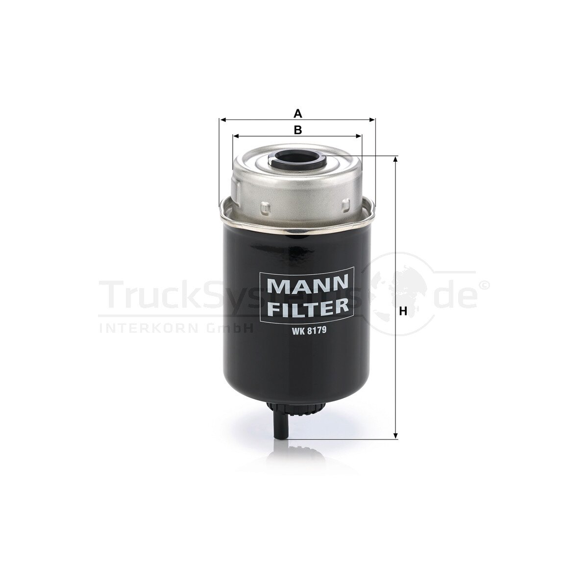MANN Kraftstofffilter Dieselfilter WK 731 :: :: Traktor Ersatzteile
