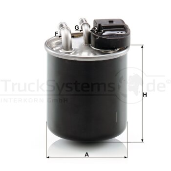 MANN-FILTER Kraftstofffilter WK 820/20 - WK820/20...