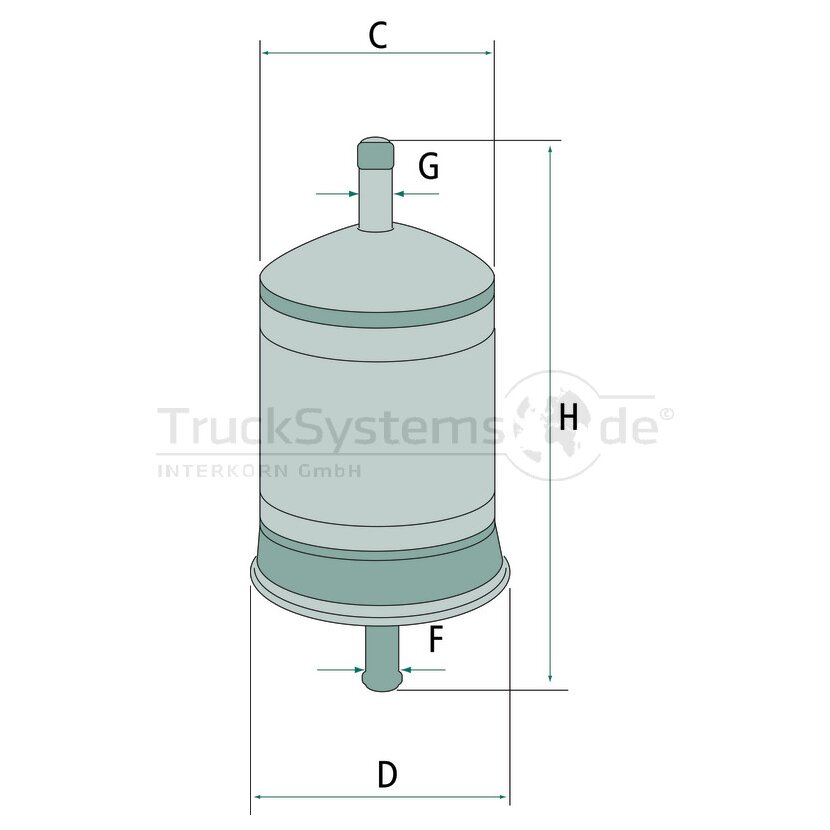 MANN-FILTER Kraftstofffilter WK 830/7 - WK830/7 für 1485 678