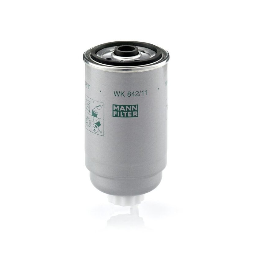 MANN-FILTER Kraftstofffilter WK 842/11 - WK842/11 für XF5Z-9155-AA