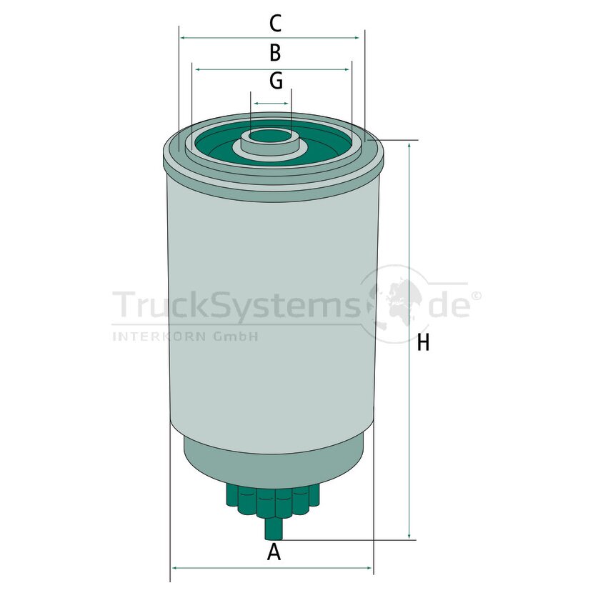 MANN-FILTER Kraftstofffilter WK 842/11 - WK842/11 für XF5Z-9155-AA