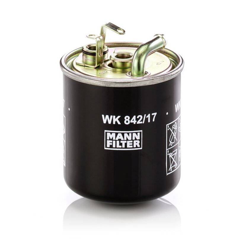 MANN-FILTER Kraftstofffilter WK 842/17 - WK842/17 für 611 092 02 01