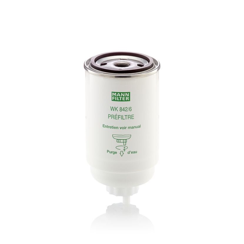 MANN-FILTER Kraftstofffilter WK 842/6 - WK842/6 für 131 9159