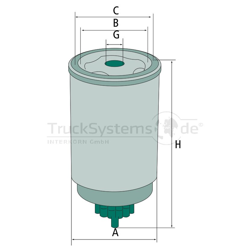 MANN-FILTER Kraftstofffilter WK 842/6 - WK842/6 für 131 9159