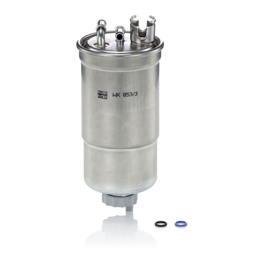 MANN-FILTER Kraftstofffilter WK 853/3 x - WK853/3x für 1C0 127 401