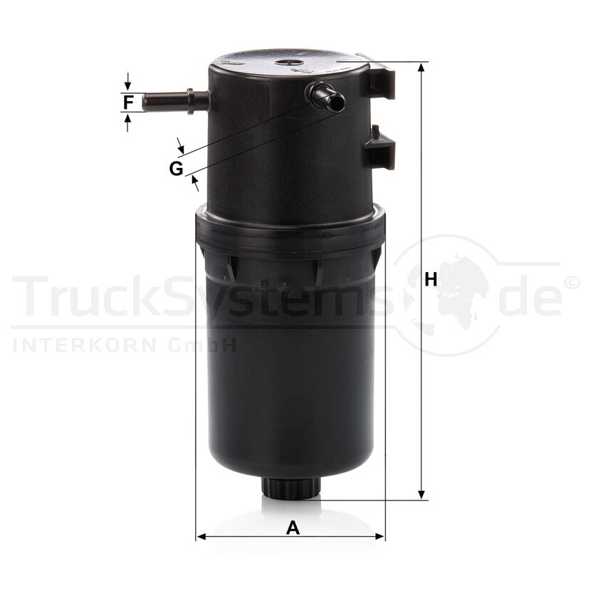 MANN-FILTER Kraftstoffwechselfilter - WK9016