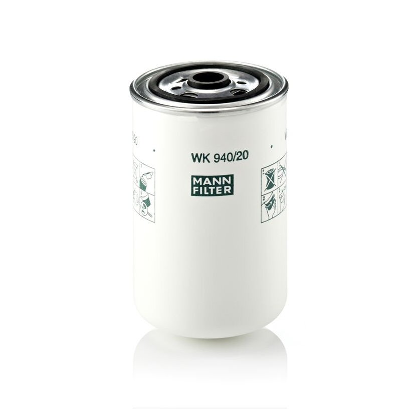 MANN-FILTER Kraftstofffilter WK 940/20 - WK940/20 für 4 253 8923