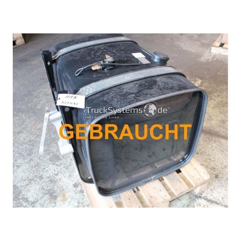 LKW Tank Dieseltank MAN 400 l Stahl inklusive Konsolen und Tankgebe 81122016274 - 81.12201-6274