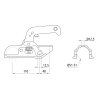 AL-KO Kupplung WW 30-D3-1212, Deichseldurchmesser 50 / 51 mm, rund - 1860798