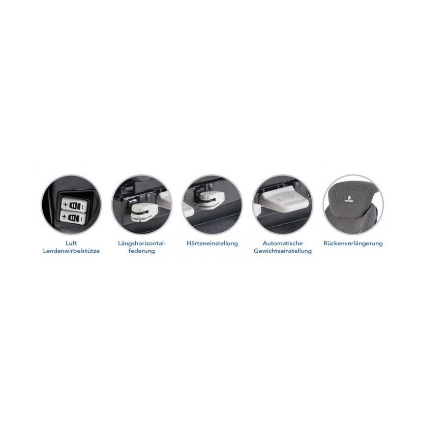 SONDERSITZ DEUTZ: GRAMMER Baumaschinen Sitz Maximo L 12 V -NEW- 1110891 - MSG 95A/721