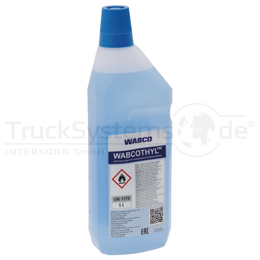 Wabcothyl 1 Liter Frostschutzmittel für Druckluftbremsanlage 830 702 087 4 - 8307020874