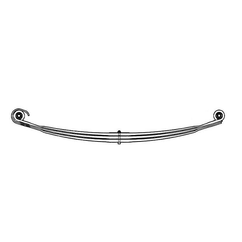 MB Actros Blattfeder Vorderfeder 9443200202 - 944 320 02 02