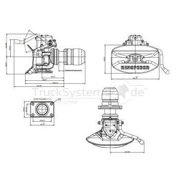 RINGFEDER Anhängerkupplung automatisch 4040G145A -...