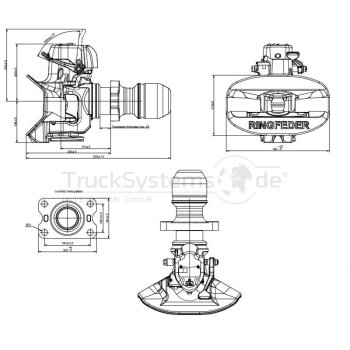 RINGFEDER Anhängerkupplung automatisch 5050A - 5050...