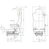 ISRI Fahrersitz Actros MP2 - MP3 Komfort-Klima 6860/875 NTS - 8.9717-01