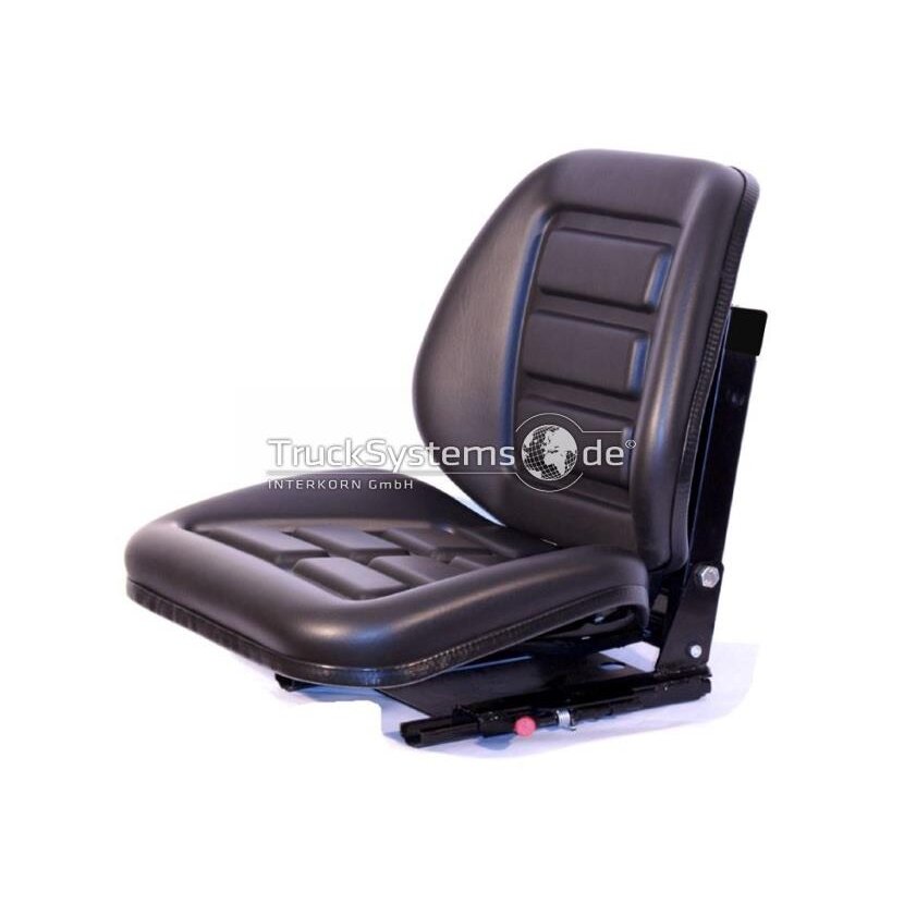 Gabelstaplersitz Mit Federung - Komfortabler Traktorsitz Mit Verstellbarer Lehne | Staplersitz Für Raues Gelände