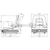TERRA - Schleppersitz Traktorsitz Staplersitz Baumaschinensitz wie GRAMMER MSG20 - MSG30 PVC