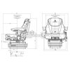 GRAMMER Traktor Sitz Maximo Evolution Dynamic Fendt- NEW - 1288768 - MSG 95EL/741