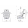 GRAMMER Traktor Sitz Maximo Basic NEW - 1288549 - MSG 85/721