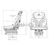 GRAMMER Schleppersitz Compacto Basic W - NEW - 1288537 - MSG 83/721