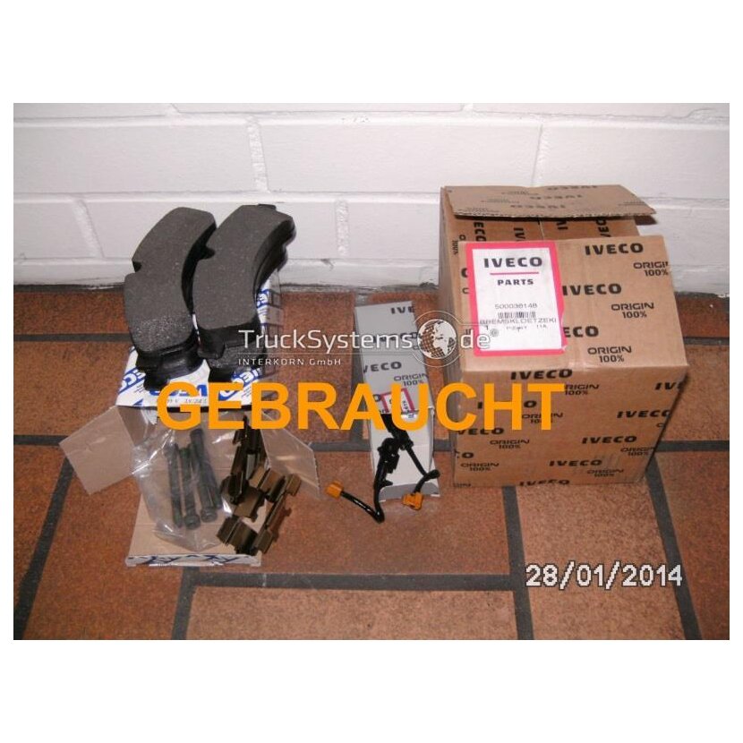 Iveco Bremsbelagsatz Bremsbelag - 500036148