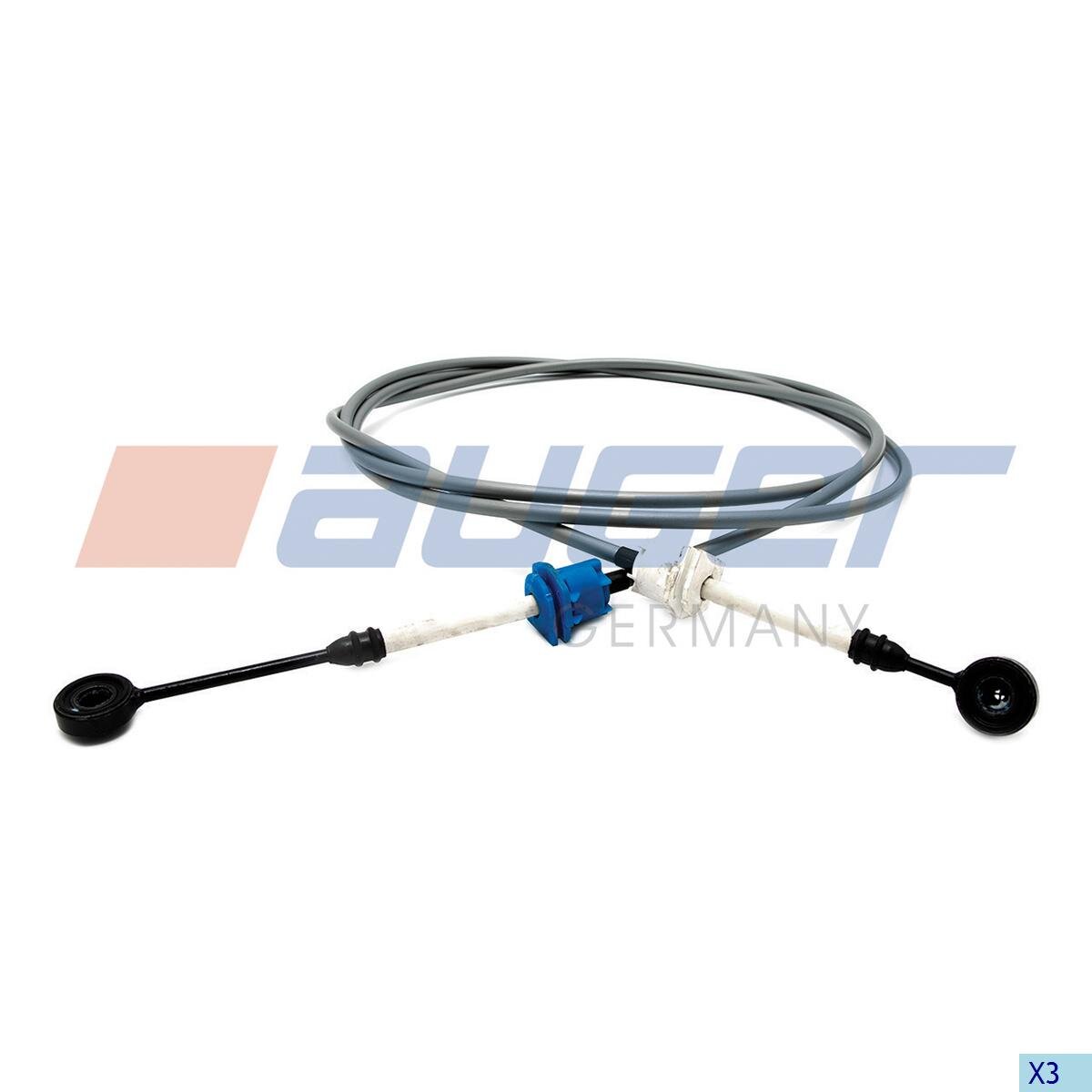 AUGER Kabel, Schaltbetätigung 80386 - passend für VOLVO 21343581