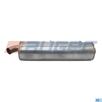 AUGER Schalldämpfer, Auspuff 86524 - passend...