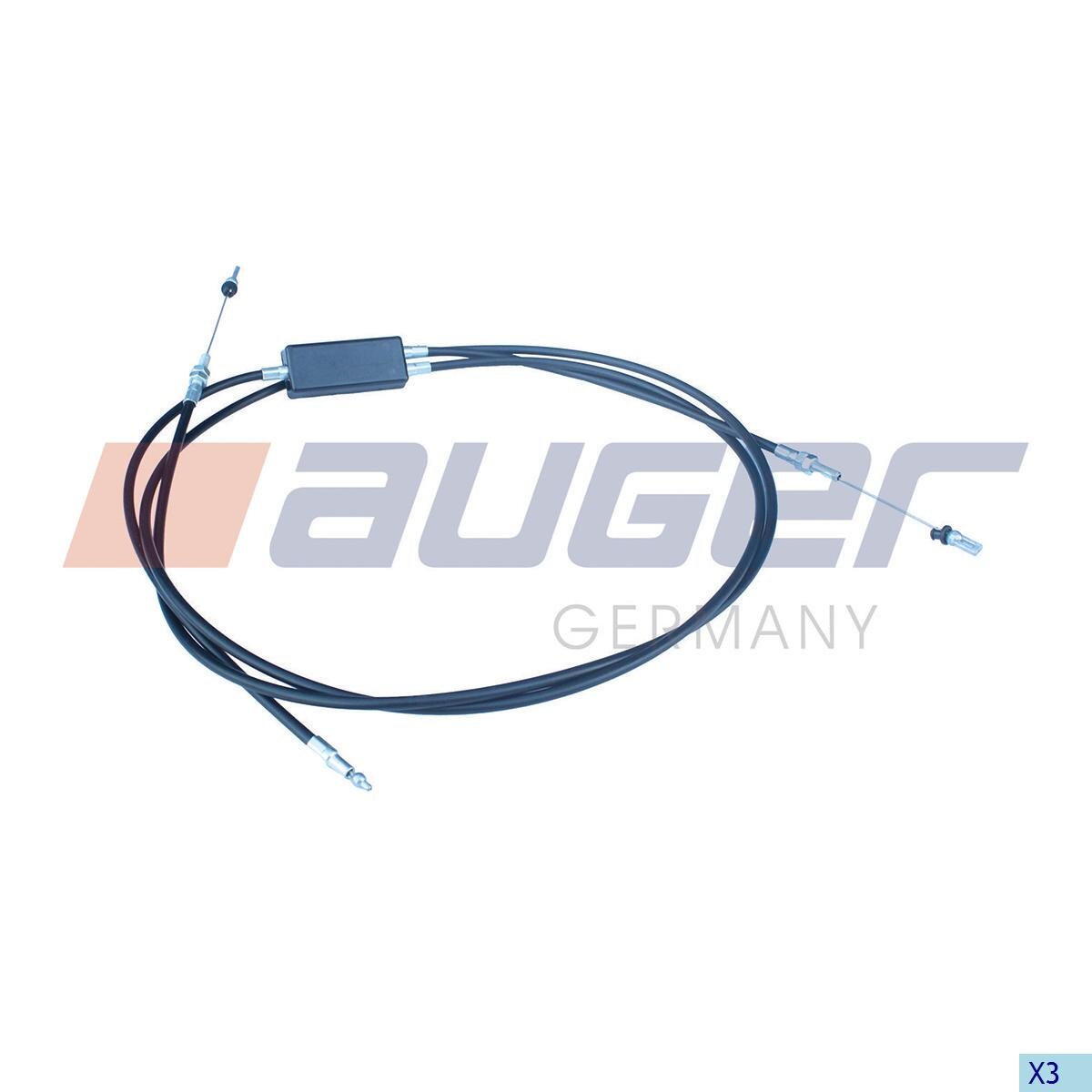 AUGER Hauben Kabel, Motor Haube 100405 - passend für SCANIA 1926080