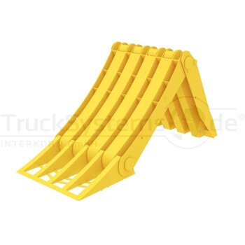 Unterlegkeil/Hemmschuh G53 klappbar gelb m.Gleitschutz...