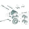 KNORR-BREMSE Bremsträgersatz K013742