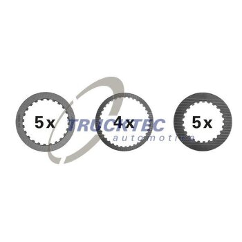 TRUCKTEC Belaglamellensatz, Automatikgetriebe 02.43.157 -...