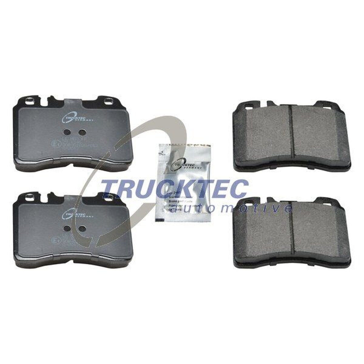 TRUCKTEC Bremsbelagsatz, Scheibenbremse 02.35.102 - 0235102 passend für 24203720