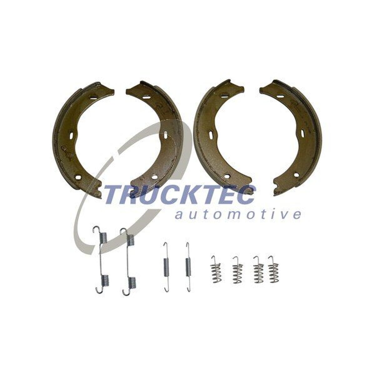 TRUCKTEC Bremsbackensatz, Feststellbremse 02.35.243 - 0235243 passend für 639 420 0220
