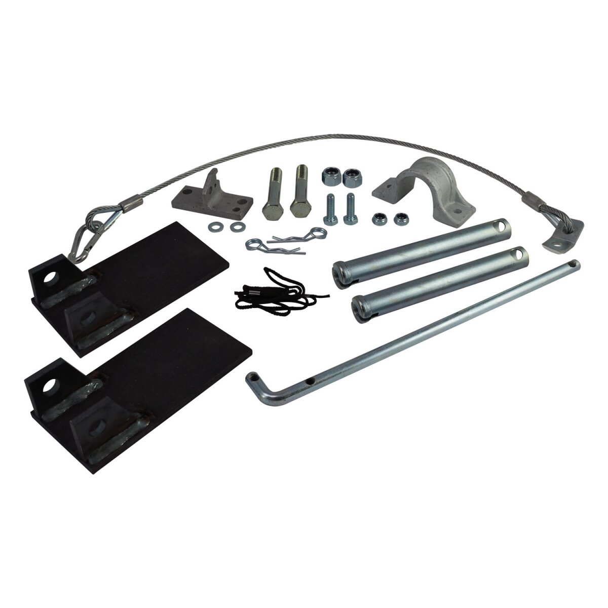 Montagesatz A, passend für PWP Reserveradhalter Durchmesser 48,3 mm