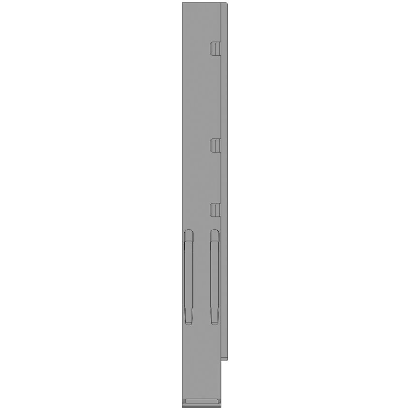 KINNEGRIP K20 Eckrunge hinten, rechts, Stahl KTL, 1100 mm,oderVerschluss,EV - 211801