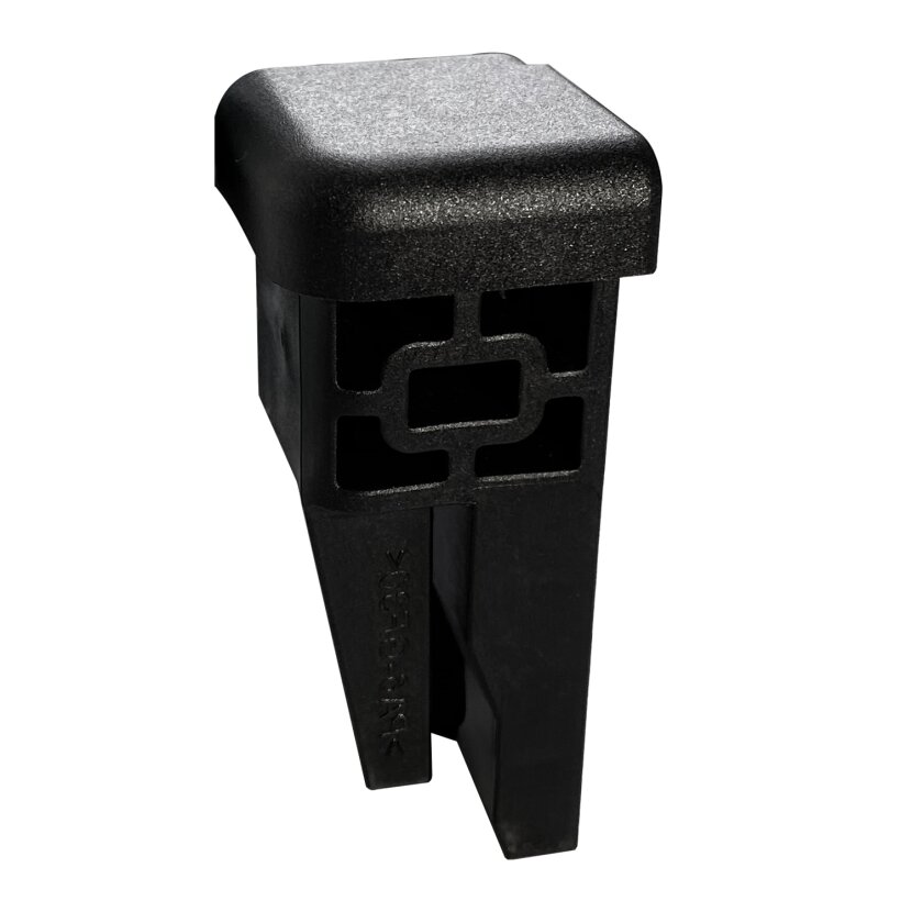 Abdeckkappe T 50, passend für Verschlussprofil/Gegenhalter, links
