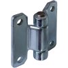 Seitentürscharnier, verzinkt, L 60 mm, B 44/59 mm, H 9 mm